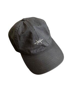 Texas Standard Unisex Embroidered Barbed Wire Log Adjustable Cap Leather Strap